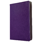 Universal tablet case pu leather for tablet 7-8\" purple